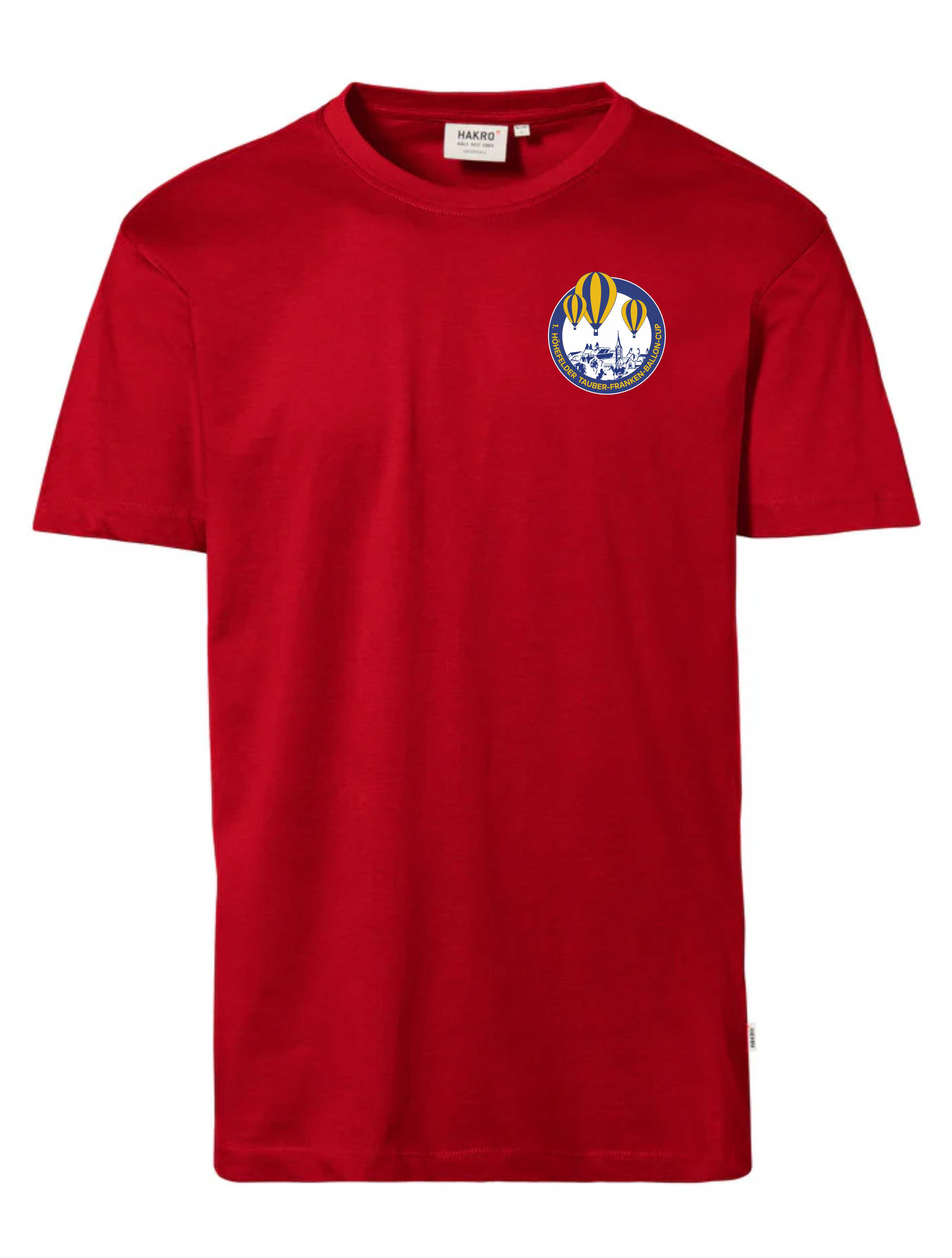 T-SHIRT CLASSIC "HTF-CUP" inkl. Beschriftung (Rot)