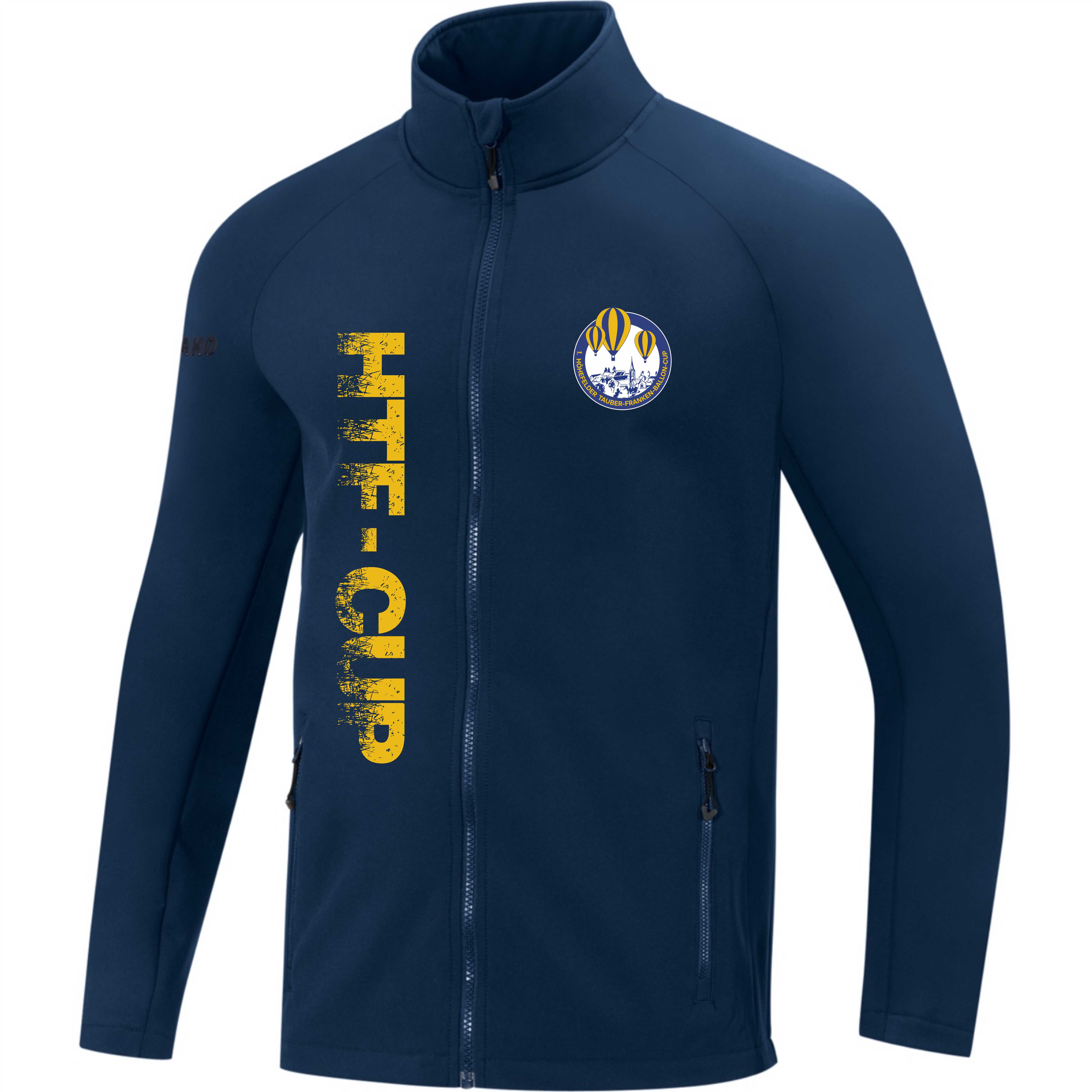 JAKO Softshelljacke Team "HTF-Cup" inkl. Beschriftung (Marine)