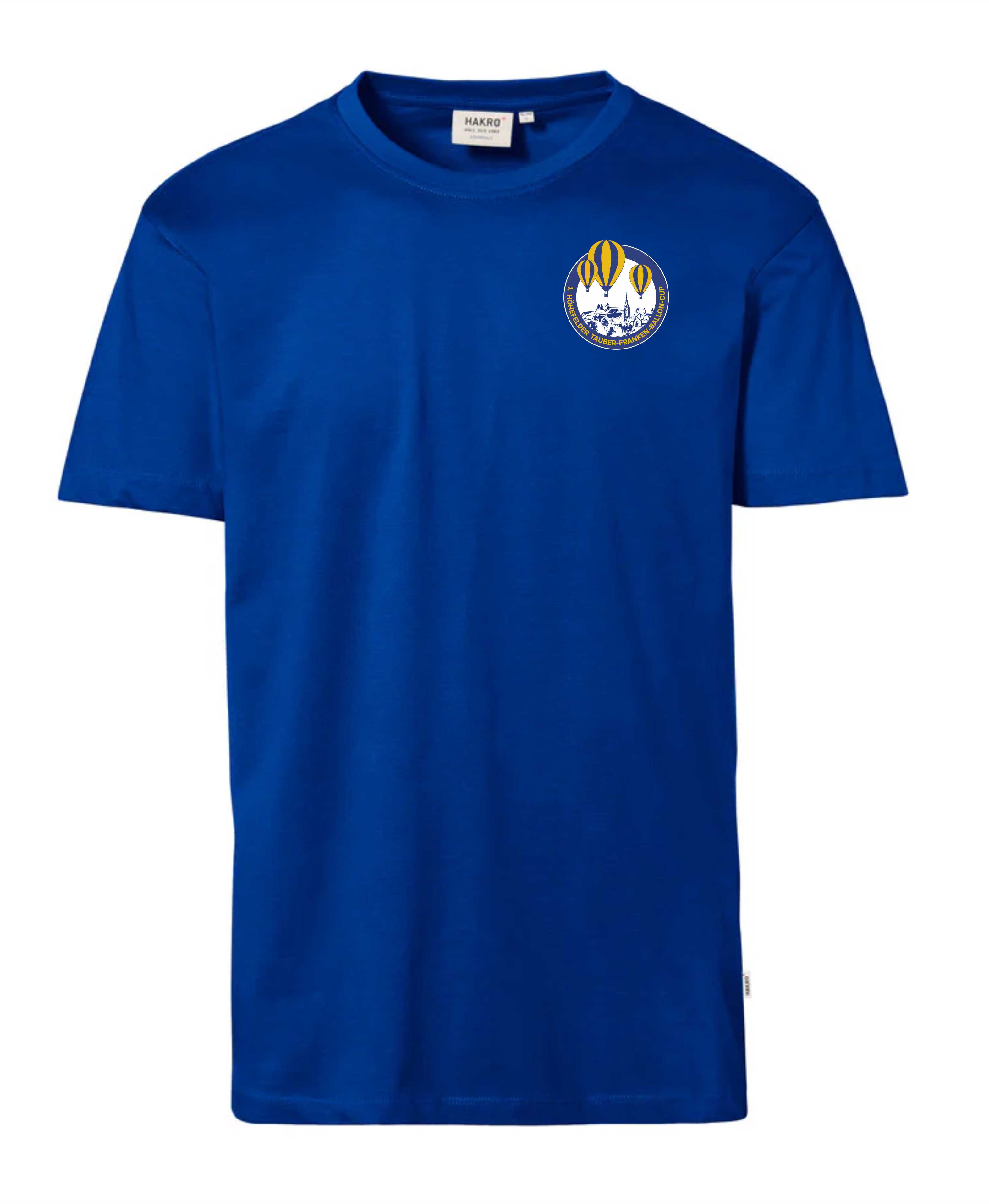 T-SHIRT CLASSIC "HTF-CUP" inkl. Beschriftung (Royalblau)