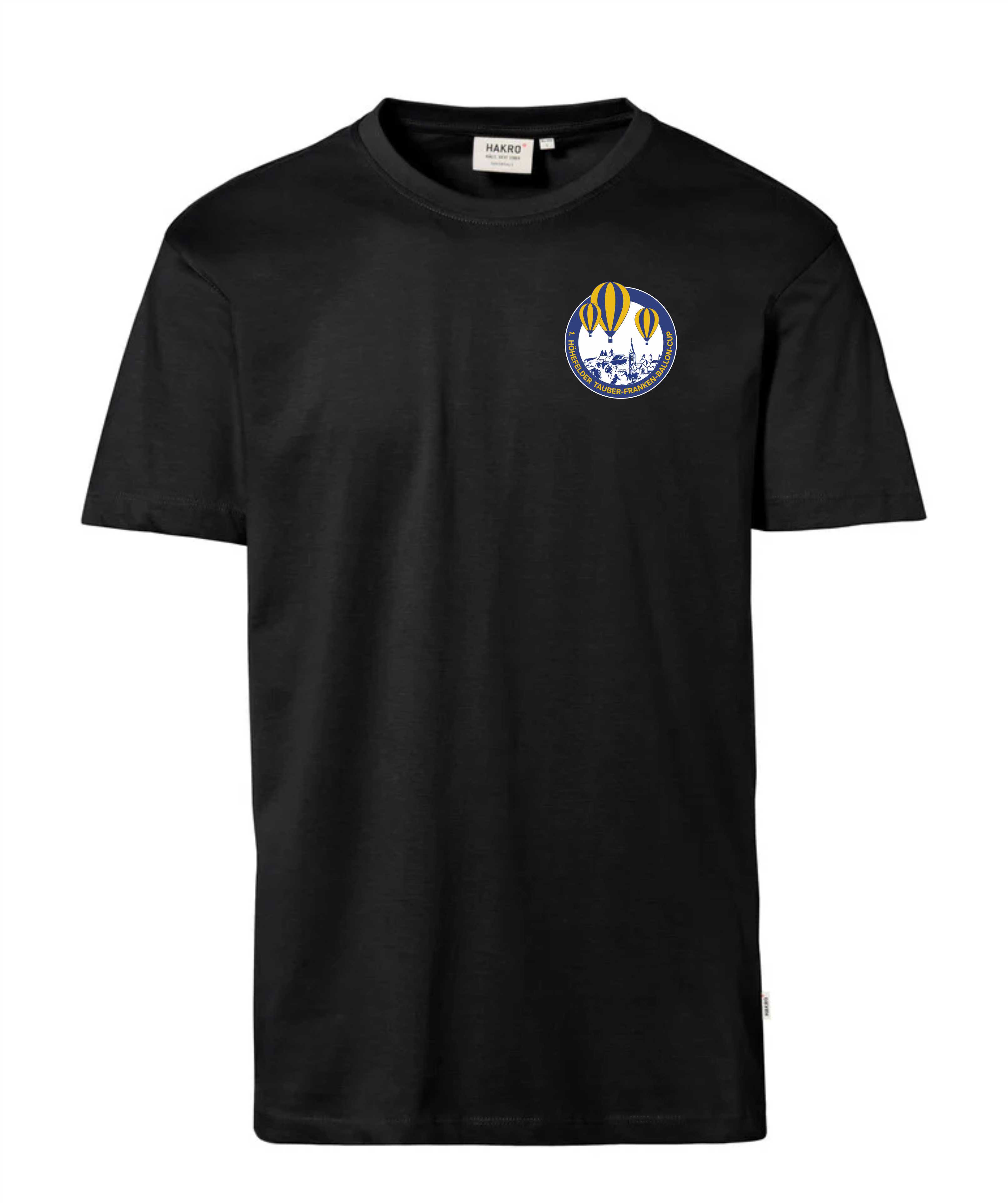 T-SHIRT CLASSIC "HTF-CUP" inkl. Beschriftung (Schwarz)